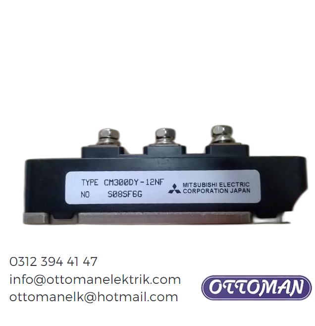 CM300DY-12NF Mitsubishi IGBT MODULE 300A 600V Ottoman Elektrik