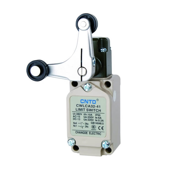 CNTD CWLCA32-41 Açısal Hareketli Kollu Makaralı Metal Limit Switch