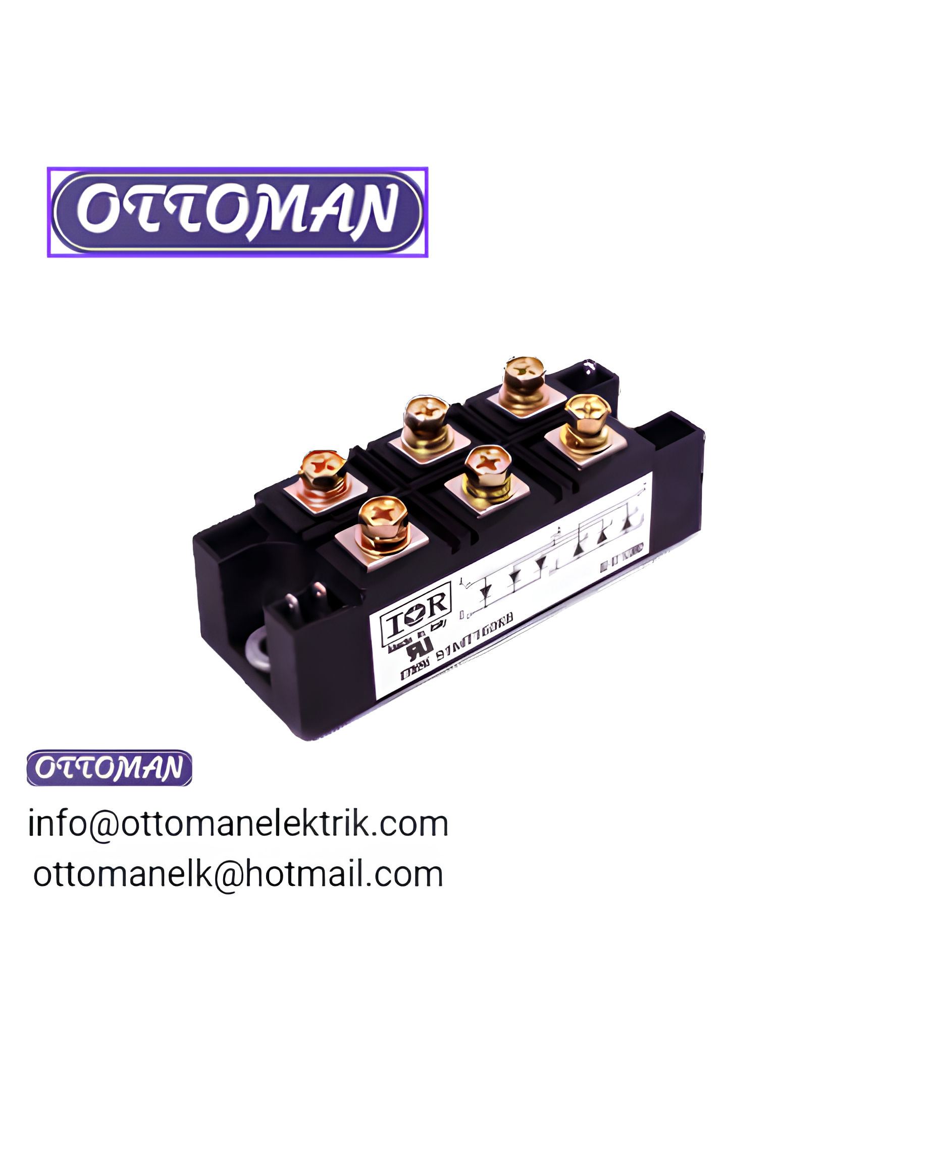 51MT160KB Diyot Köprüsü 50A 1600V -International Rectifier