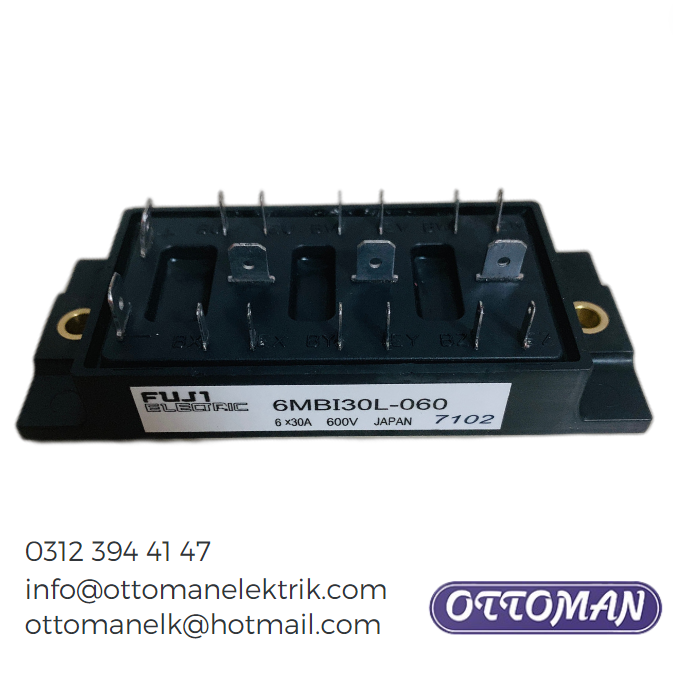 6MBI30L-060 IGBT MODULE 6X30A 600V Ottoman Elektrik