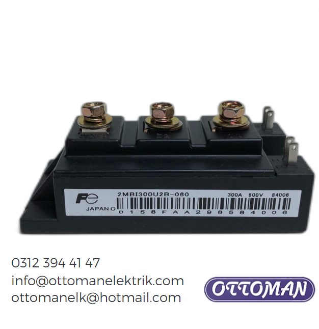 2MBI300U2B-060-50 IGBT MODULE 300A 600V Ottoman Elektrik