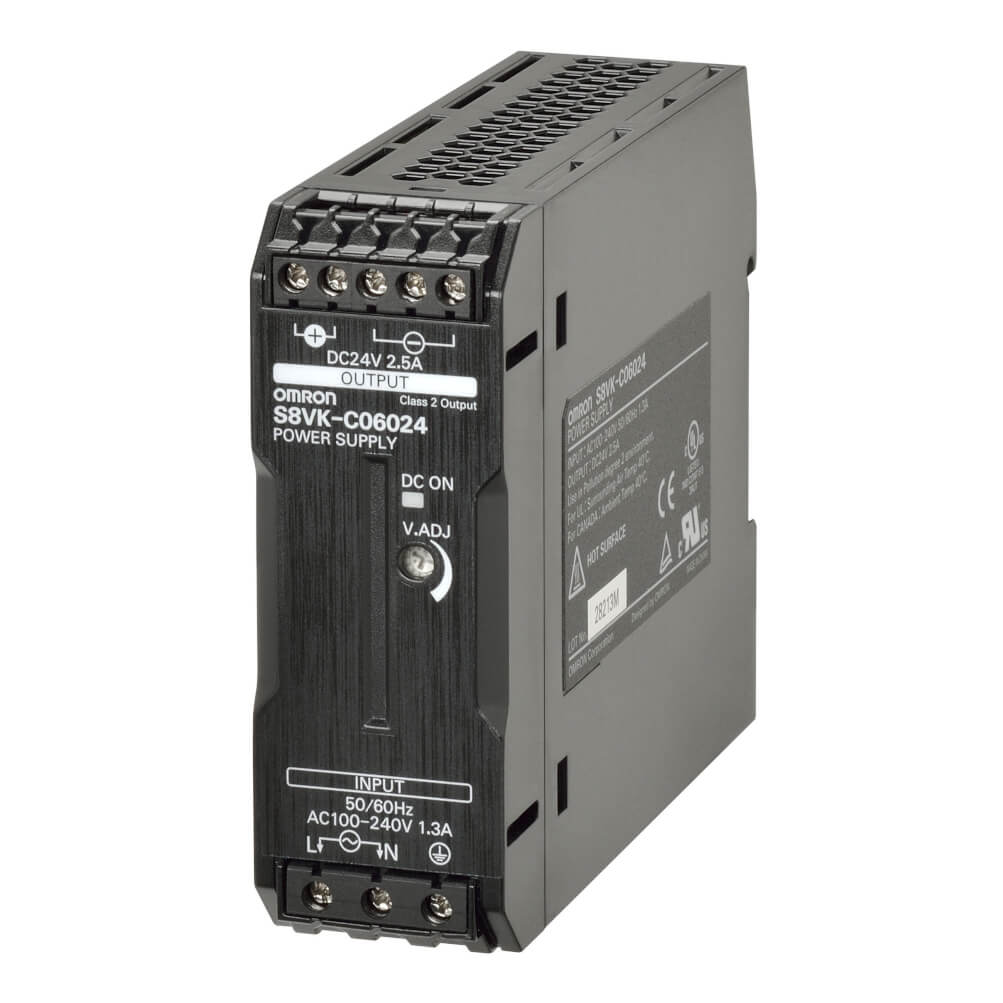 S8VK-C06024 Omron 24V Güç Kaynağı