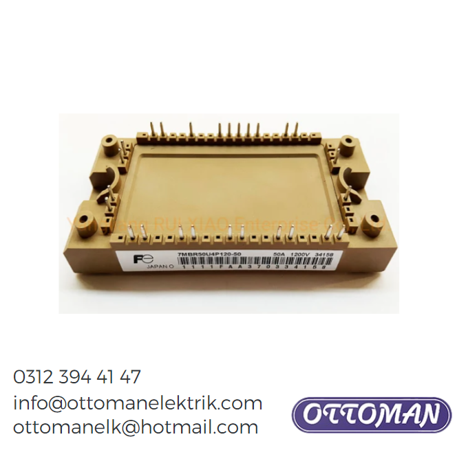 7MBR50U4P120-50 IGBT Modülü 50A 1200V - Ottoman Elektrik