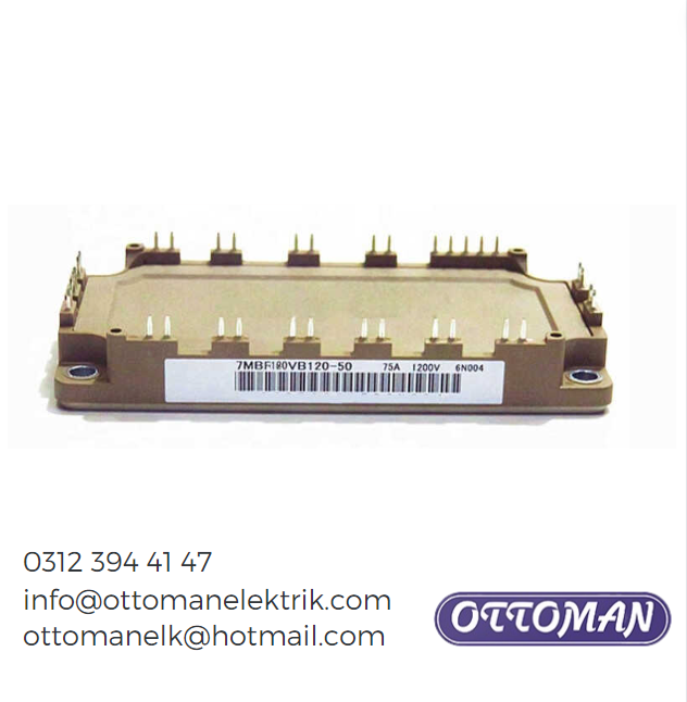 6MBI180VB-120-50 IGBT Modülü 180A 1200V - Ottoman Elektrik