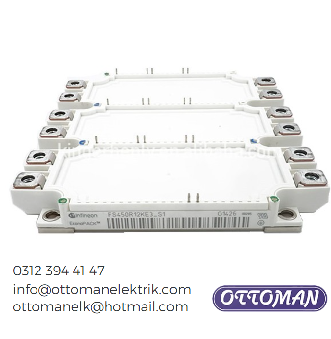 FS450R12KE3 Infineon IGBT MODULE 450A 1200V Ottoman Elektrik