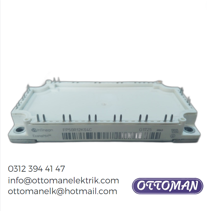 FP50R12KS4C Infineon IGBT MODULE 50A 1200V Ottoman Elektrik