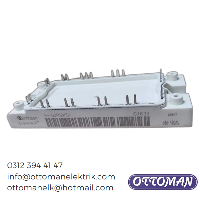 F4-50R12KS4 Infineon IGBT MODULE 50A 1200V Ottoman Elektrik