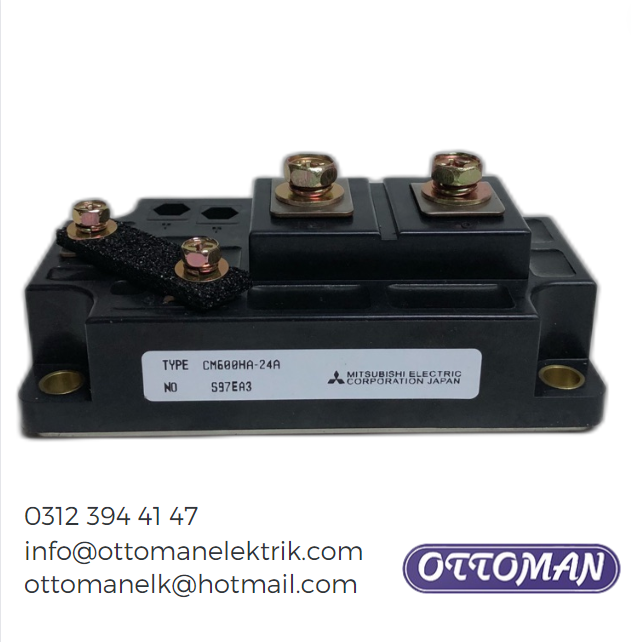 CM600HA-24A IGBT MODULE 600A 1200V Ottoman Elektrik