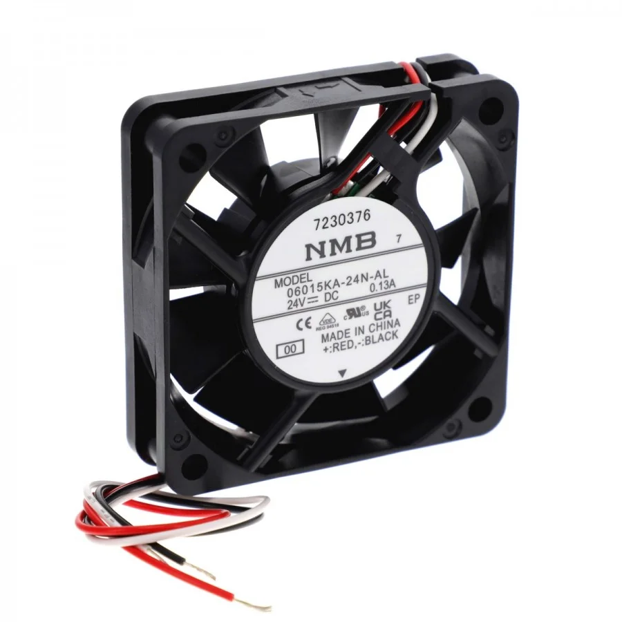 NMB 06015KA-24N-AL Soğutma Fanı - 60x60x15mm 24V DC 0.13A 3-Pin Konnektörlü Fanuc A90L-0001-0551#A Uyumlu Endüstriyel Fan