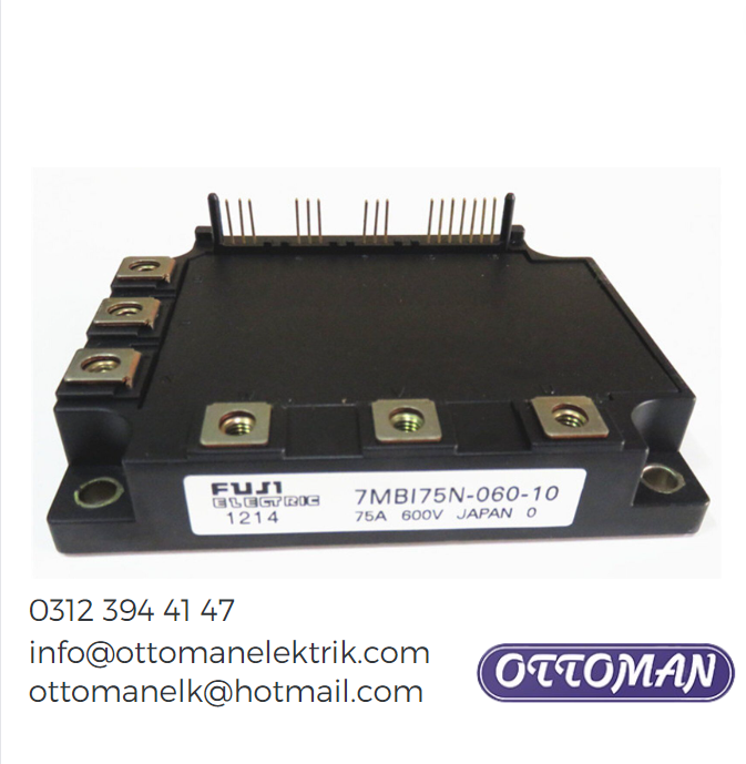 7MBI75N-060 IGBT MODULE 75A 600V Ottoman Elektrik