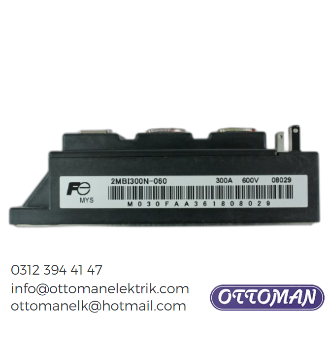 2MBI300N-060 Fuji IGBT MODULE 300A 600V Ottoman Elektrik