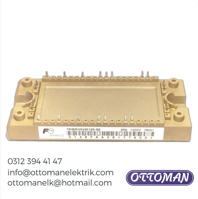 7MBR50VM120-50 IGBT MODULE 50A 1200V Ottoman Elektrik