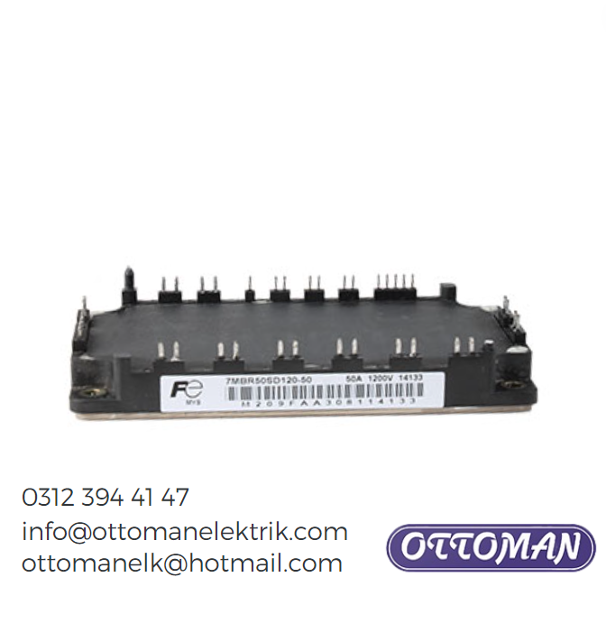 7MBR50SD120 IGBT MODULE 50A 1200V Ottoman Elektrik