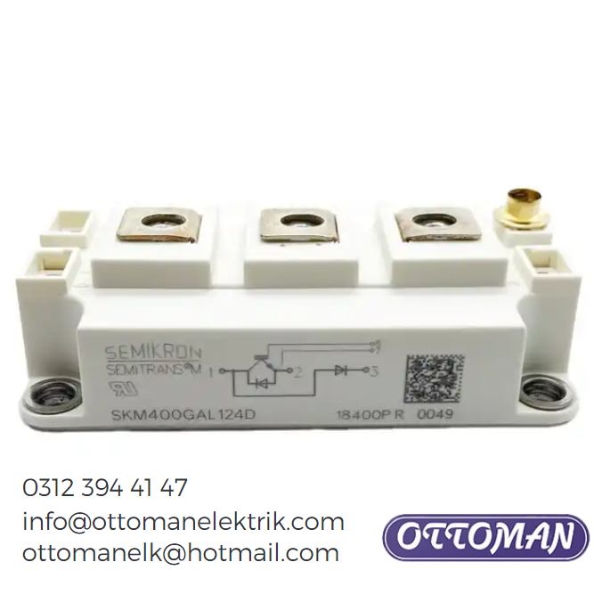 SKM400GAL124D IGBT MODULE 400A 1200V Ottoman Elektrik