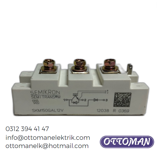 SKM150GAL12V IGBT MODULE 150A 1200V Ottoman Elektrik