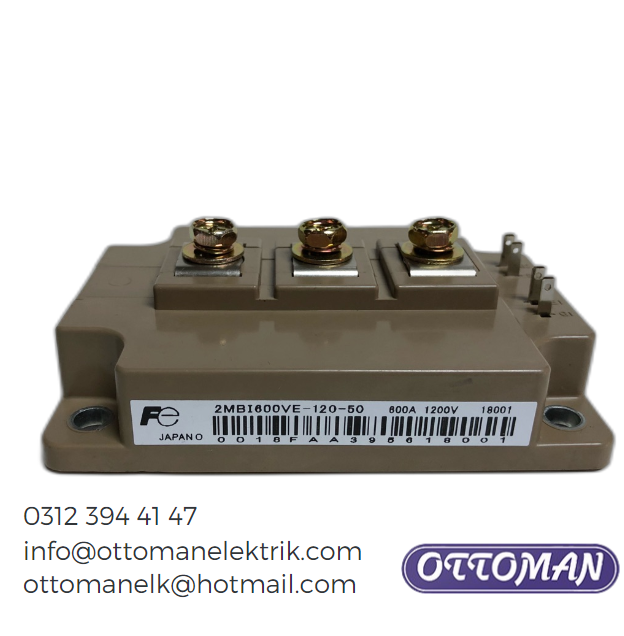 2MBI600VE-120-50 IGBT MODULE 600A 1200V Ottoman Elektrik