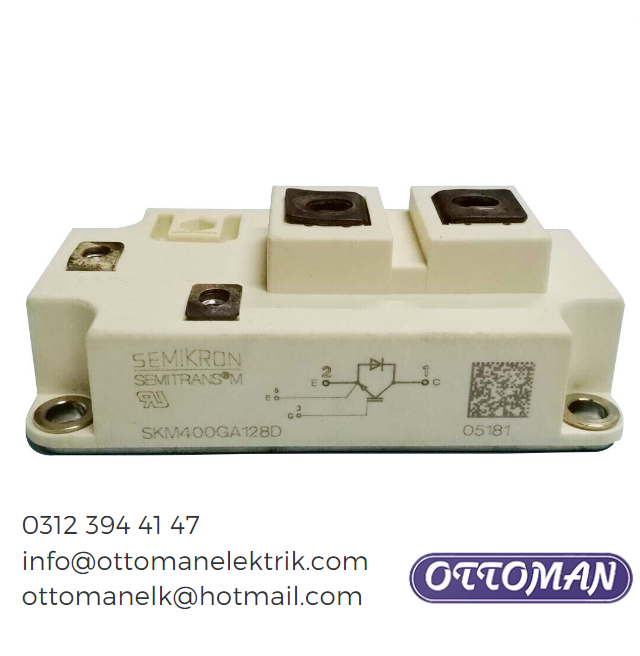 SKM400GA128D Semikron IGBT MODULE 400A 1200V - Ottoman Elektrik