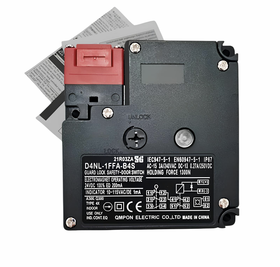 Omron D4NL-1FFA-B4S Emniyet Kapı Kilitli Anahtar