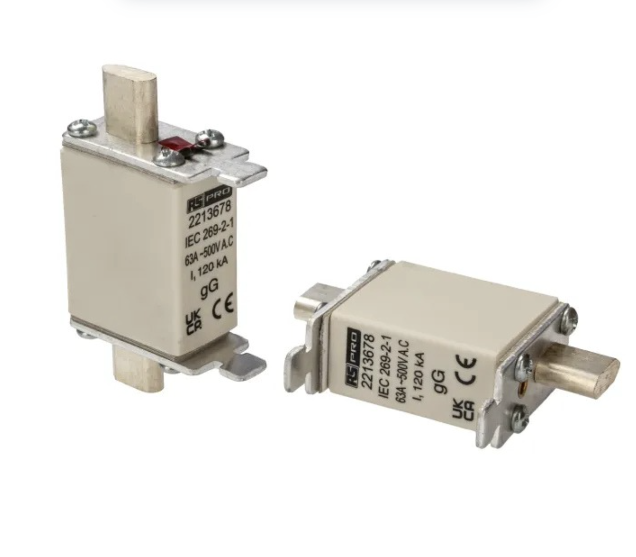 RS PRO 63A NH Fuse, NH000, 415V ac