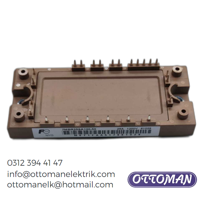 7MBR25SA120 IGBT MODULE 25A 1200V Ottoman Elektrik