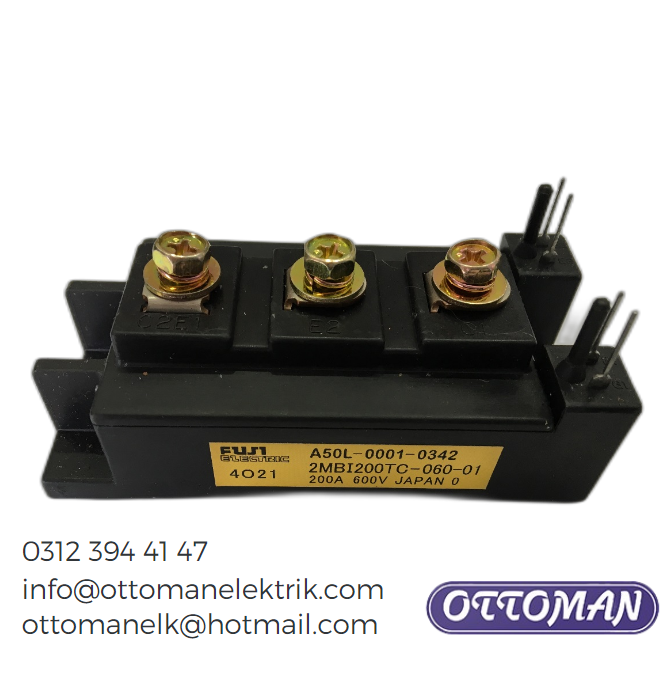 2MBI200TC-060 IGBT MODULE 200A 600V Ottoman Elektrik