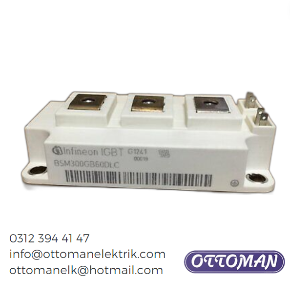 BSM300GB60DLC Infineon IGBT MODULE 300A 600V - Ottoman Elektrik