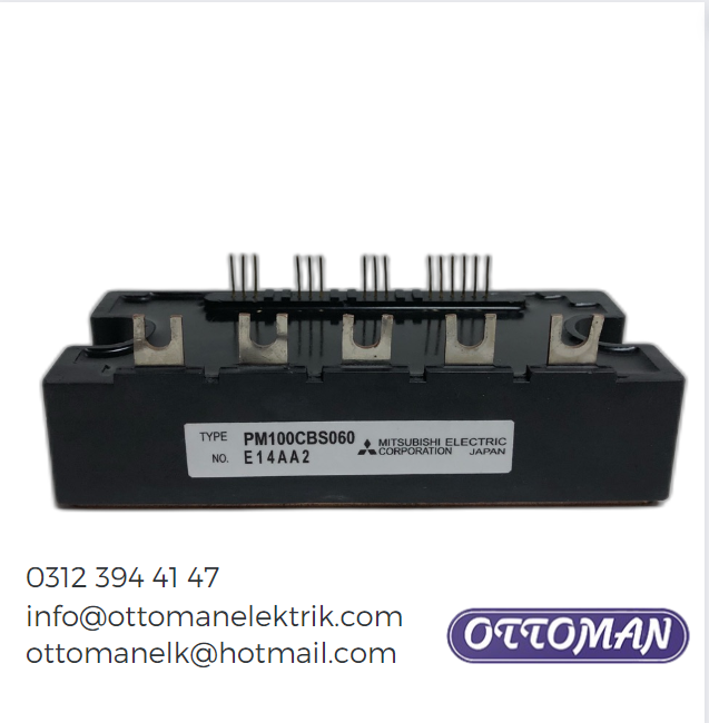 PM100CBS060 IGBT MODULE 100A 600V Ottoman Elektrik