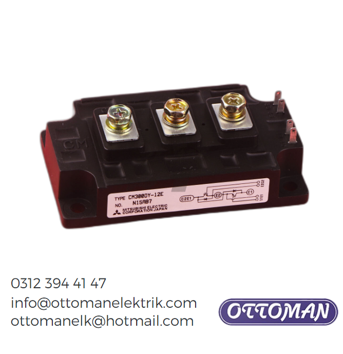 CM300DY-12E IGBT Modülü 300A 600V - Ottoman Elektrik