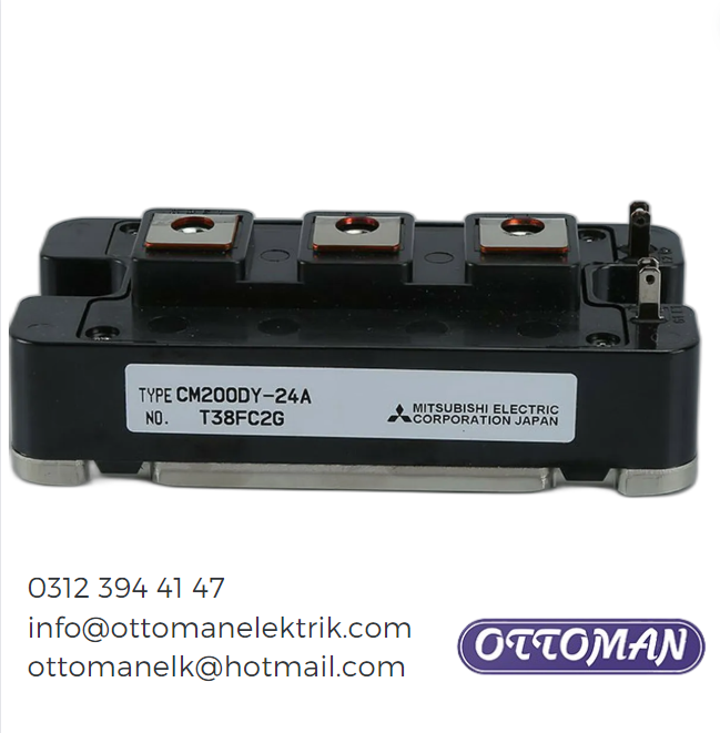 CM200DY-24A Mitsubishi IGBT MODULE 200A 1200V Ottoman Elektrik