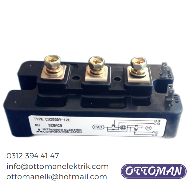 CM200DY-12E Mitsubishi IGBT MODULE 200A 600V Ottoman Elektrik