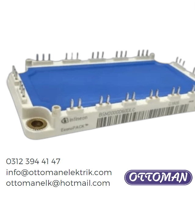 BSM200GD60DLC Infineon IGBT MODULE 200A 600V - Ottoman Elektrik