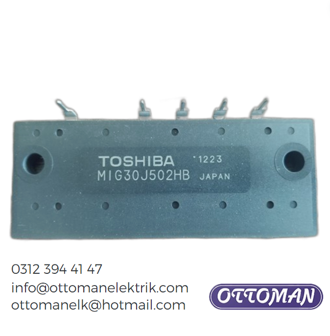 MIG30J502HB Toshiba IGBT MODULE 30A 600V Ottoman Elektrik