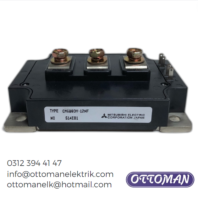 CM600DY-12NF IGBT MODULE 600A 600V Ottoman Elektrik