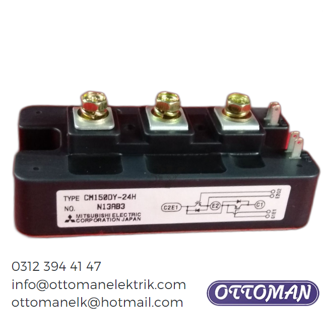 CM150DY-24H Mitsubishi IGBT MODULE 150A 1200V Ottoman Elektrik