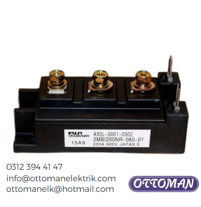 2MBI200NR-060 IGBT MODULE 200A 600V Ottoman Elektrik