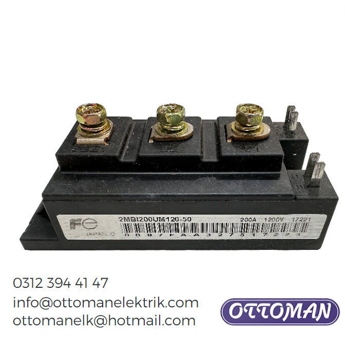 2MBI200UM120-50 Fuji IGBT MODULE 200A 1200V Ottoman Elektrik