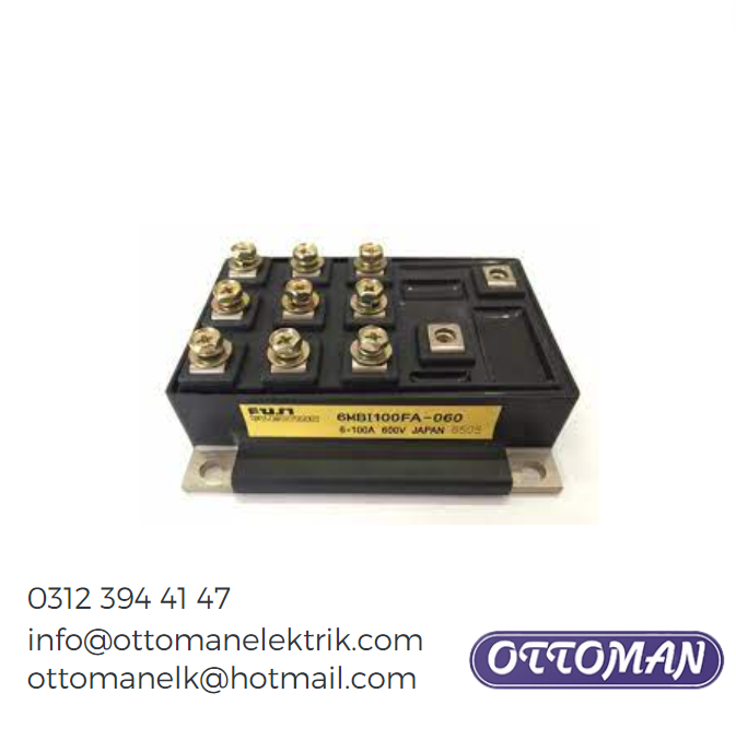 6MBI100FA-060 IGBT MODULE 6X100A 600V Ottoman Elektrik