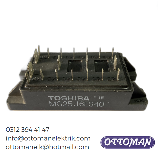 MG25J6ES40 Toshiba IGBT MODULE 25A 600V Ottoman Elektrik